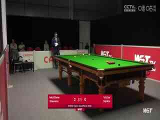 斯诺克 维克多·萨基斯0-4马修·史蒂文斯 20230818