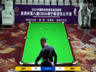 斯诺克 刘宏宇4-2雷佩凡 20230517(李照)