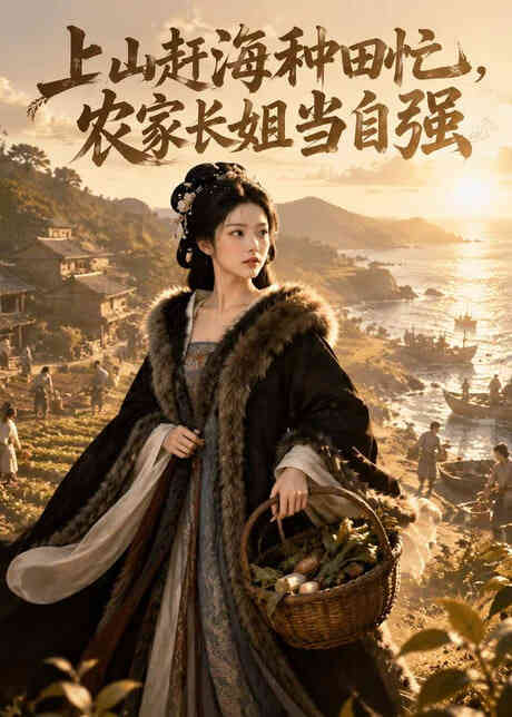 上山赶海种田忙,农家长姐当自强